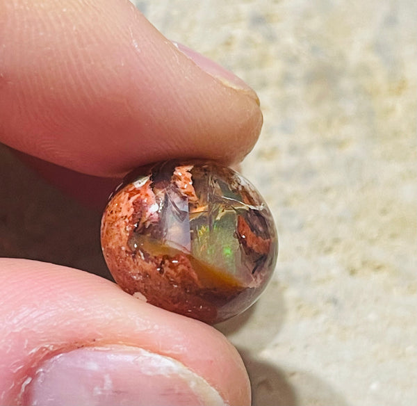 Opale d’Australie cabochon - les bijoux de Thea