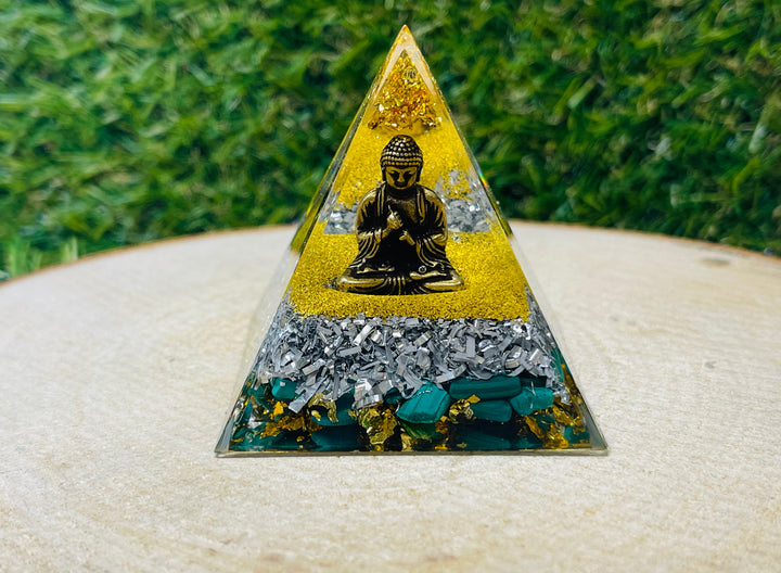 Orgonite avec Malachite (11) - Les bijoux de Théa