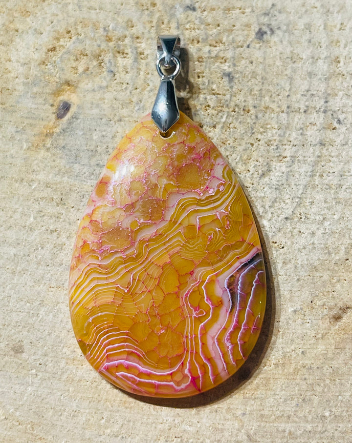 Pendentifs en Agate au choix - les bijoux de Thea 