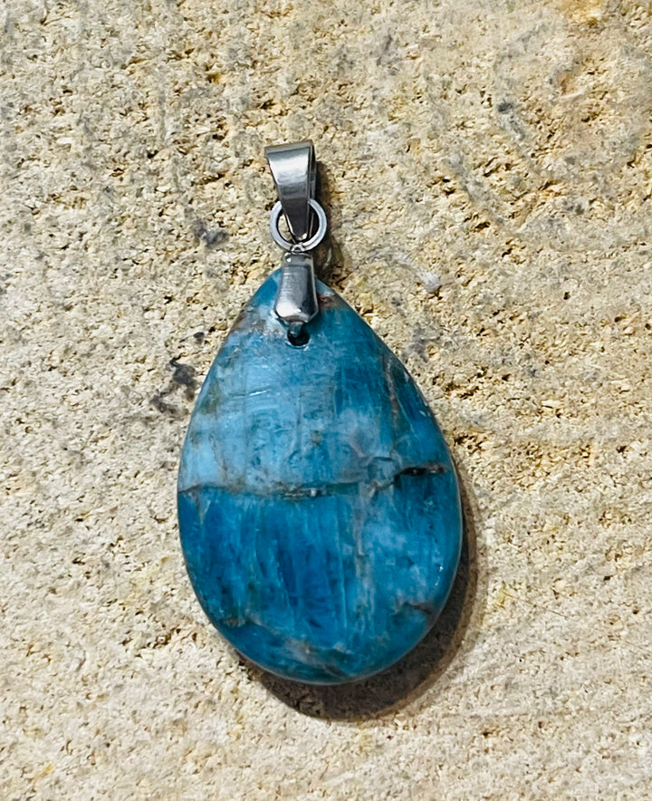 Pendentif en Apatite au choix - les bijoux de Thea 