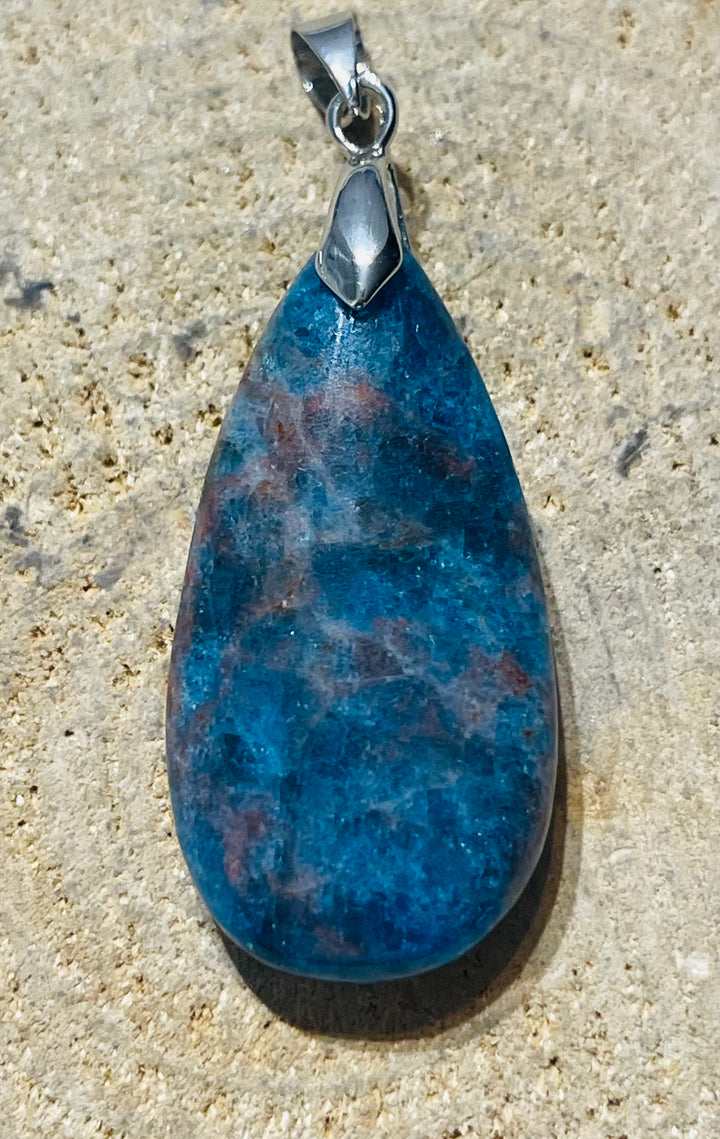 Pendentif cabochon en Apatite au choix - les bijoux de Thea