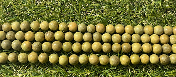 Perles en Bois de Santal en 8 mm
