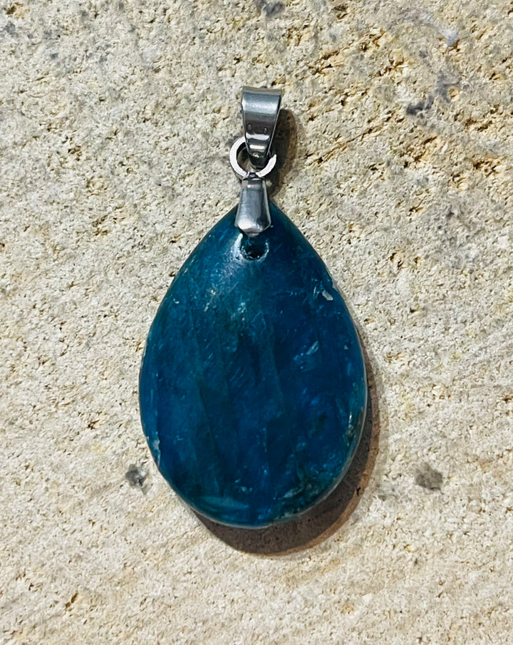 Pendentif en Apatite au choix - les bijoux de Thea 