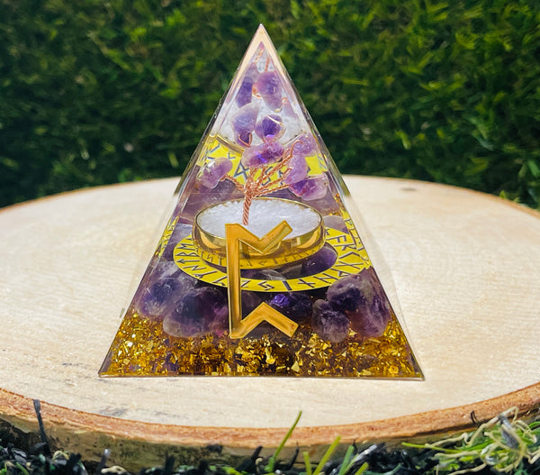 Orgonite avec Amethyste (6) - Les bijoux de Théa