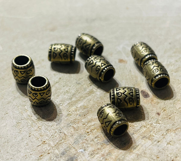 Lot de 10 intercalaires Égypte bronzé pour bracelet - les bijoux de Thea 