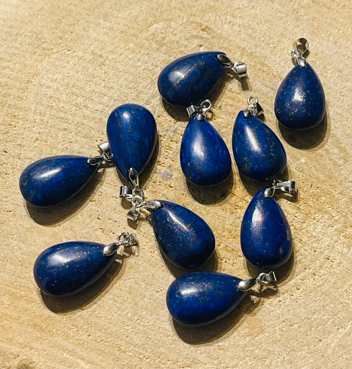Pendentifs en Lapis-lazuli - les bijoux de Thea 
