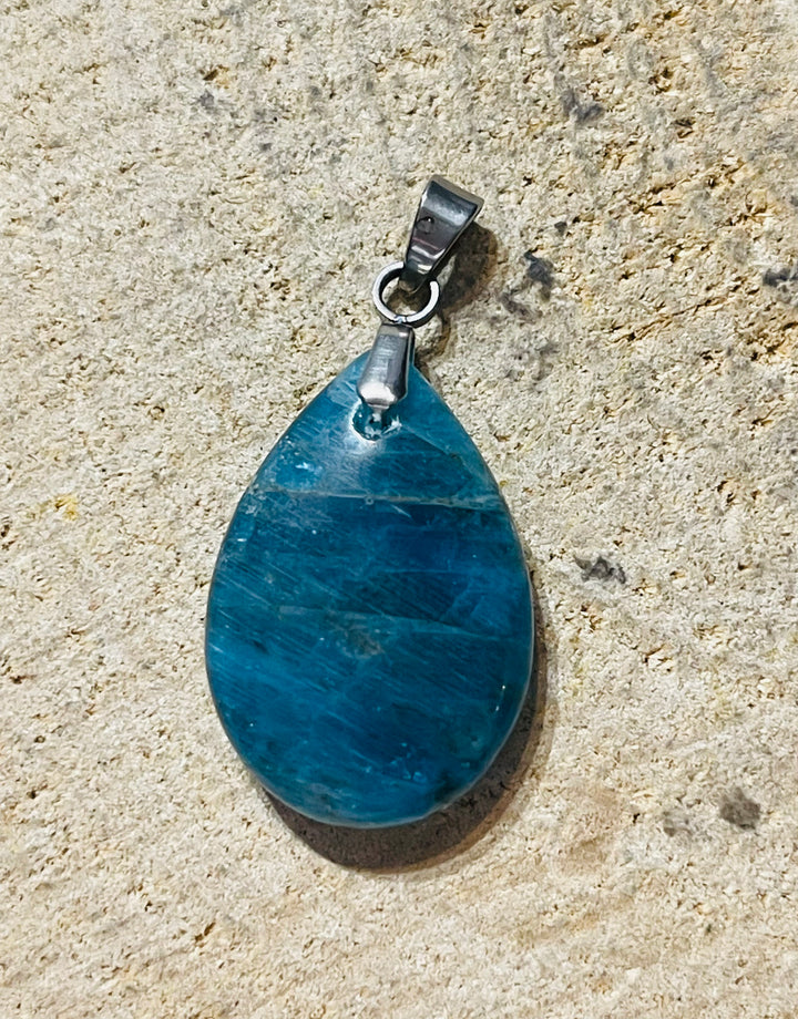 Pendentif en Apatite au choix - les bijoux de Thea 