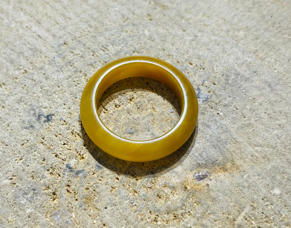 Bague en Jade topaze, Taille 57 - les bijoux de Thea 