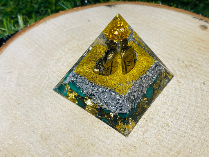 Orgonite avec Malachite (11) - Les bijoux de Théa