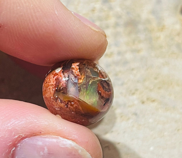 Opale d’Australie cabochon - les bijoux de Thea