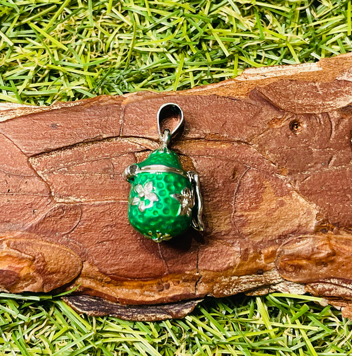 Pendentif / breloque cachette fleur - Les bijoux de Théa