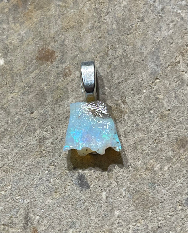 Pendentif en Opale Welo d’Ethiopie brute (8) - les bijoux de Thea