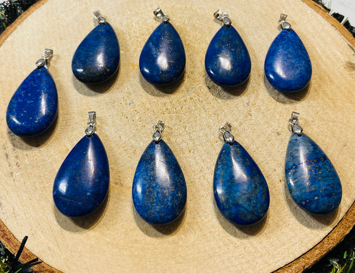 Pendentif en Lapis-lazuli - les bijoux de Thea 