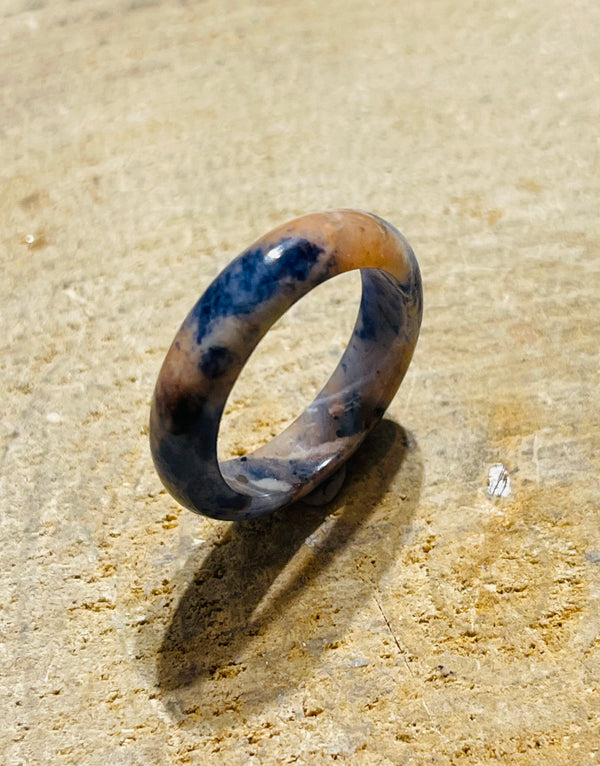 Bague en Sodalite - les bijoux de Thea