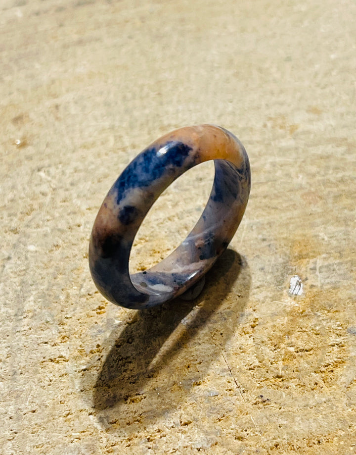 Bague en Sodalite - les bijoux de Thea