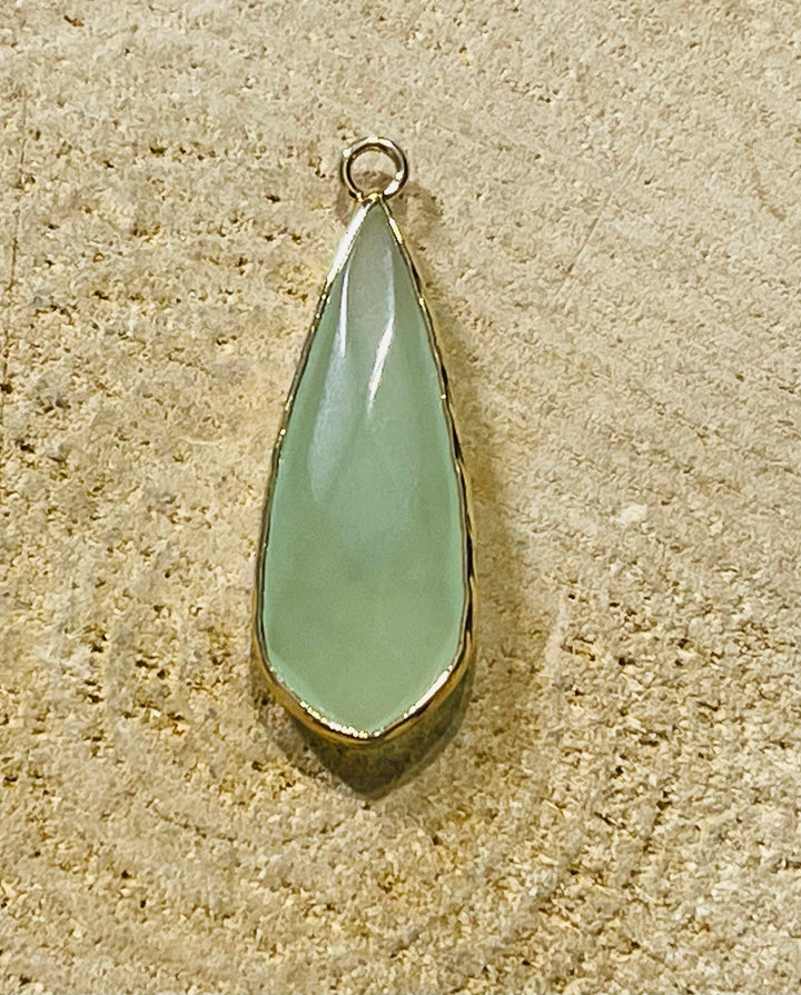 Pendentif / Breloque en Jade - Les bijoux de Théa