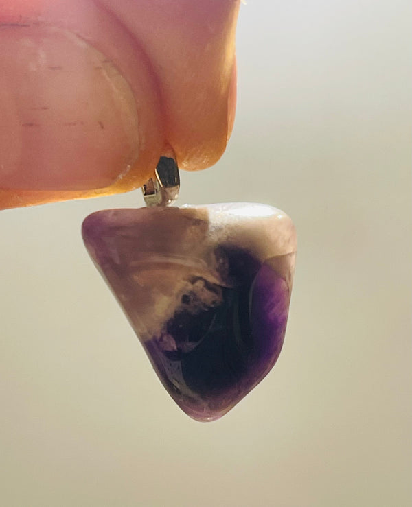 Pendentif en Pierre naturelle Améthyste de France (3) - les bijoux de Thea 