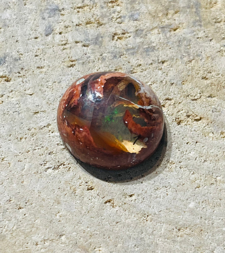 Opale d’Australie cabochon - les bijoux de Thea