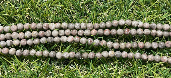 Perles naturelles de Maïfanite en 4 mm - Les bijoux de Théa