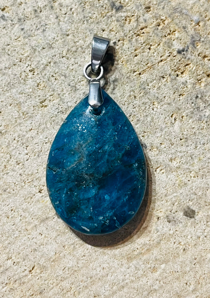 Pendentif en Apatite au choix - les bijoux de Thea 