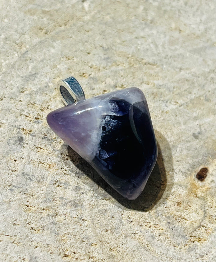 Pendentif en Pierre naturelle Améthyste de France (3) - les bijoux de Thea