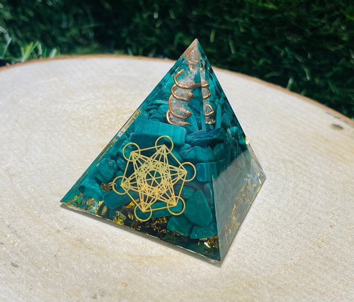 Orgonite avec Malachite (2) - Les bijoux de Théa