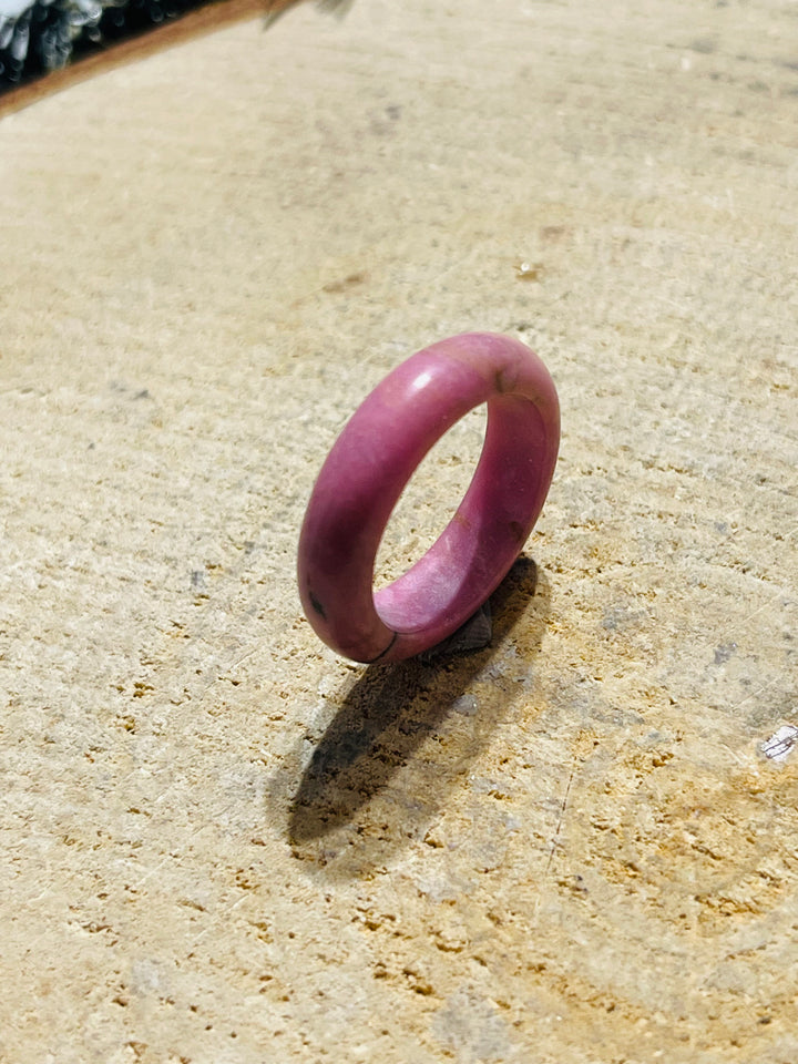 Bague en Rhodonite - les bijoux de Thea 