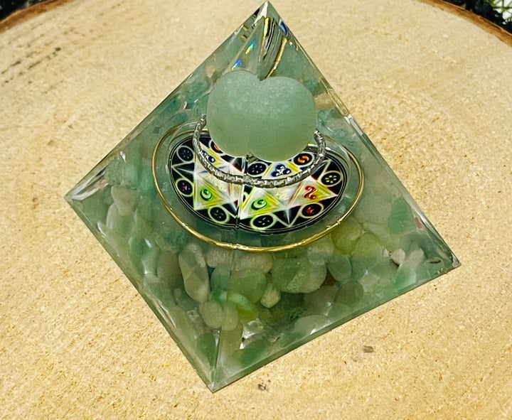 Orgonite avec Aventurine verte (25) - les bijoux de Thea 