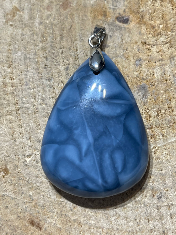 Pendentifs en Opale bleue au choix - les bijoux de Thea 