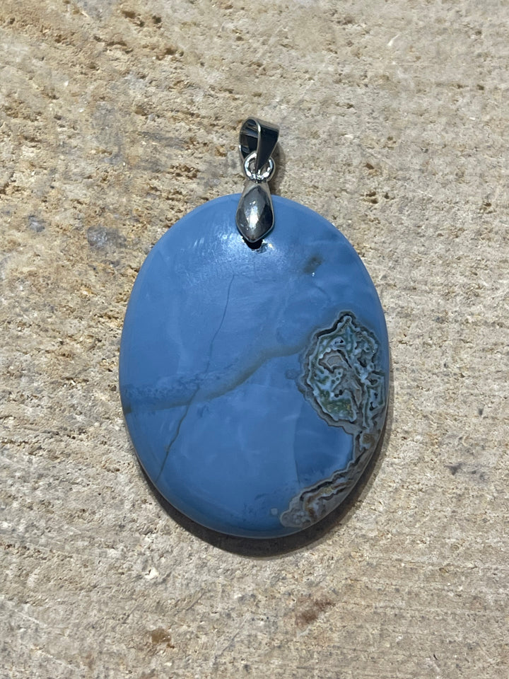 Pendentifs en Opale bleue au choix (2) - les bijoux de Thea 