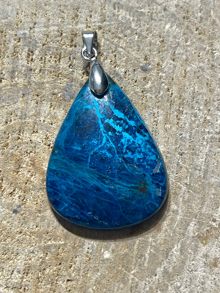 Pendentifs en Azurite au choix (2) - les bijoux de Thea 