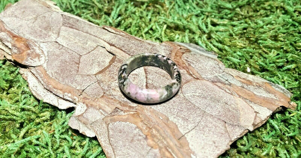 Bague en Rhodonite, Taille 55 - Les bijoux de Théa