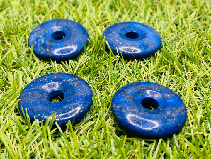 Donut / Pi chinois en Lapis lazuli - Les bijoux de Théa