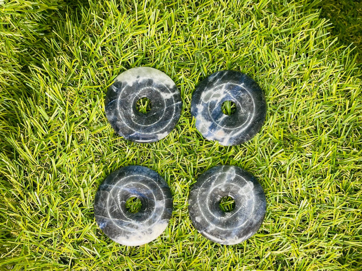 Donut / Pi chinois en Sodalite - Les bijoux de Théa