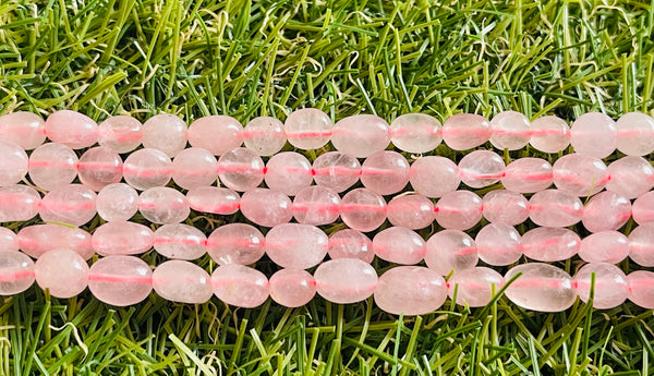 Perles naturelles en Quartz rose en Nuggets de 5 - 11  mm