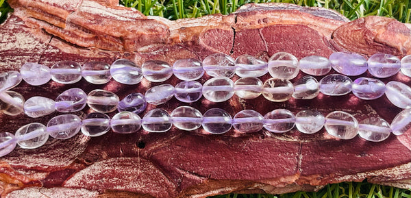 Perles naturelles en Amétrine en Nuggets de 5-6 mm - Les bijoux de Théa