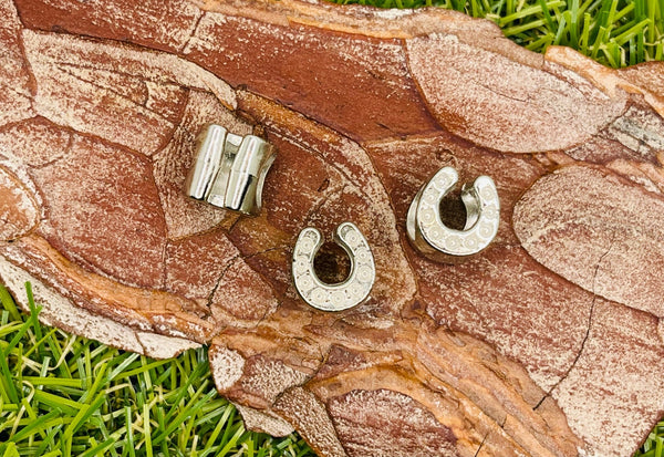 Lot de 10 breloques Fer à cheval pour bracelet - Les bijoux de Théa