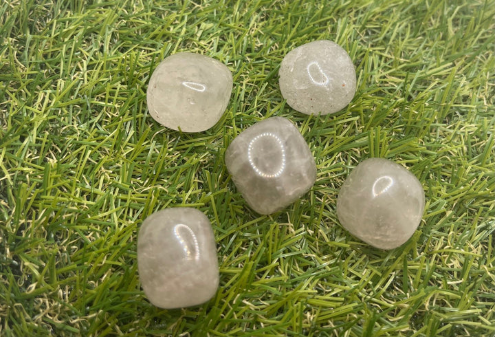 Lot de 3 pierres roulées en Quartz fumé - Les bijoux de Théa