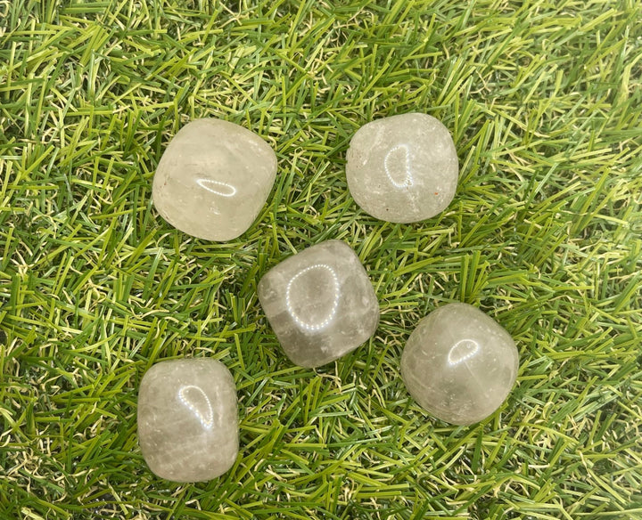 Lot de 3 pierres roulées en Quartz fumé - Les bijoux de Théa