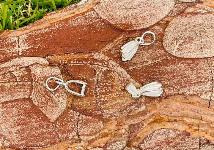 Lot de 5 bélières en Argent 925 pour pendentif - Les bijoux de Théa