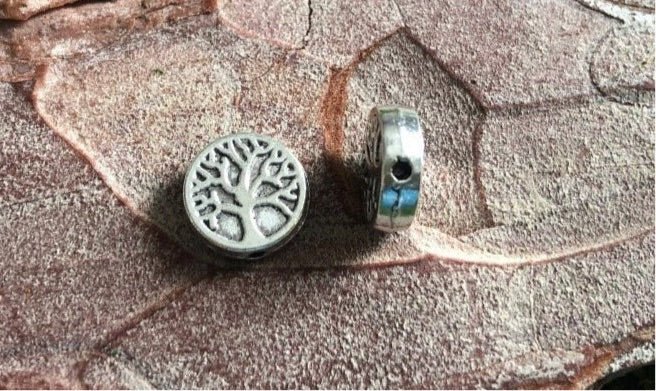 Lot de 5 intercalaires Arbre de vie bracelet - Les bijoux de Théa