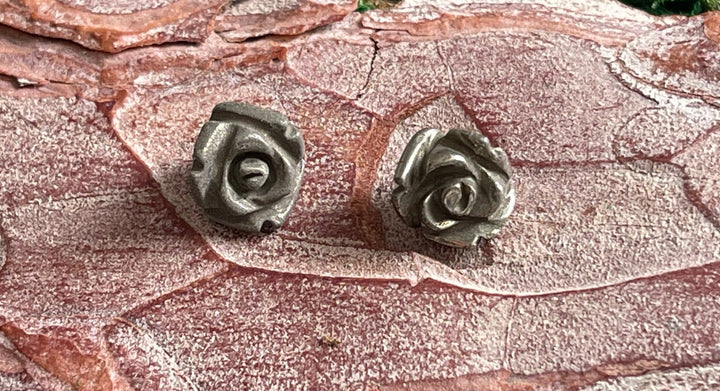 Lot de 5 Intercalaires Fleur en Pyrite - Les bijoux de Théa