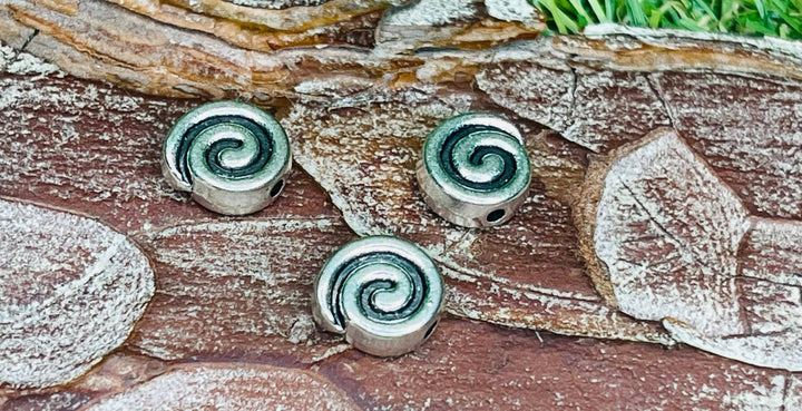 Lot de 5 intercalaires Tourbillon Tiny Spiral pour bracelet - Les bijoux de Théa