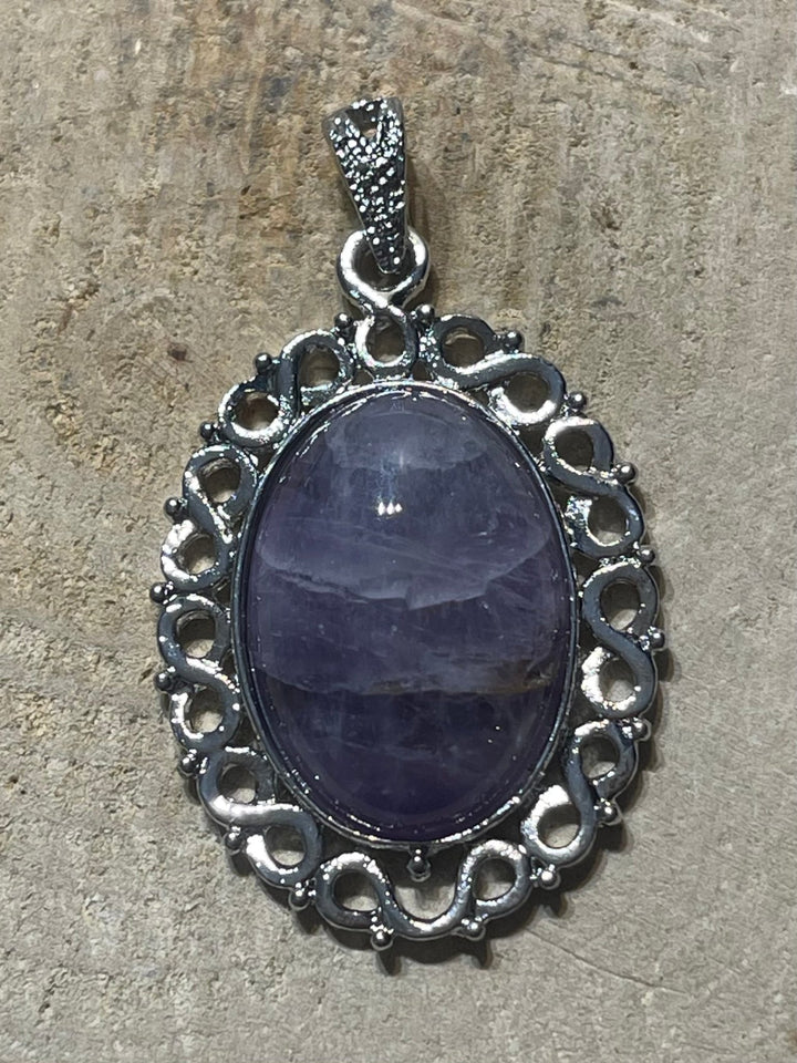 Pendentif en Améthyste au choix (2) - Les bijoux de Théa