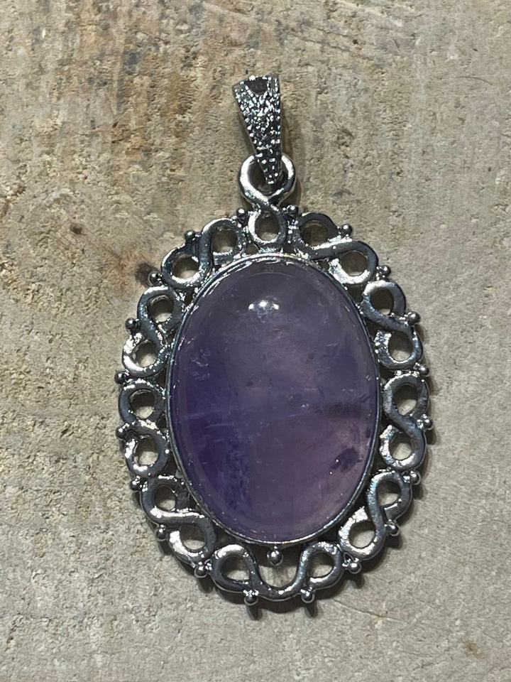 Pendentif en Améthyste au choix (2) - Les bijoux de Théa