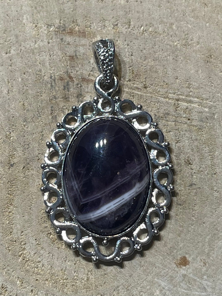 Pendentif en Améthyste au choix (2) - Les bijoux de Théa