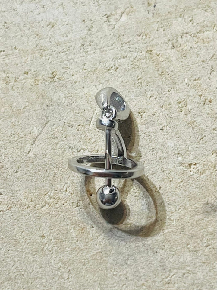 Pendentif en argent 925 pour perle de son choix - Les bijoux de Théa