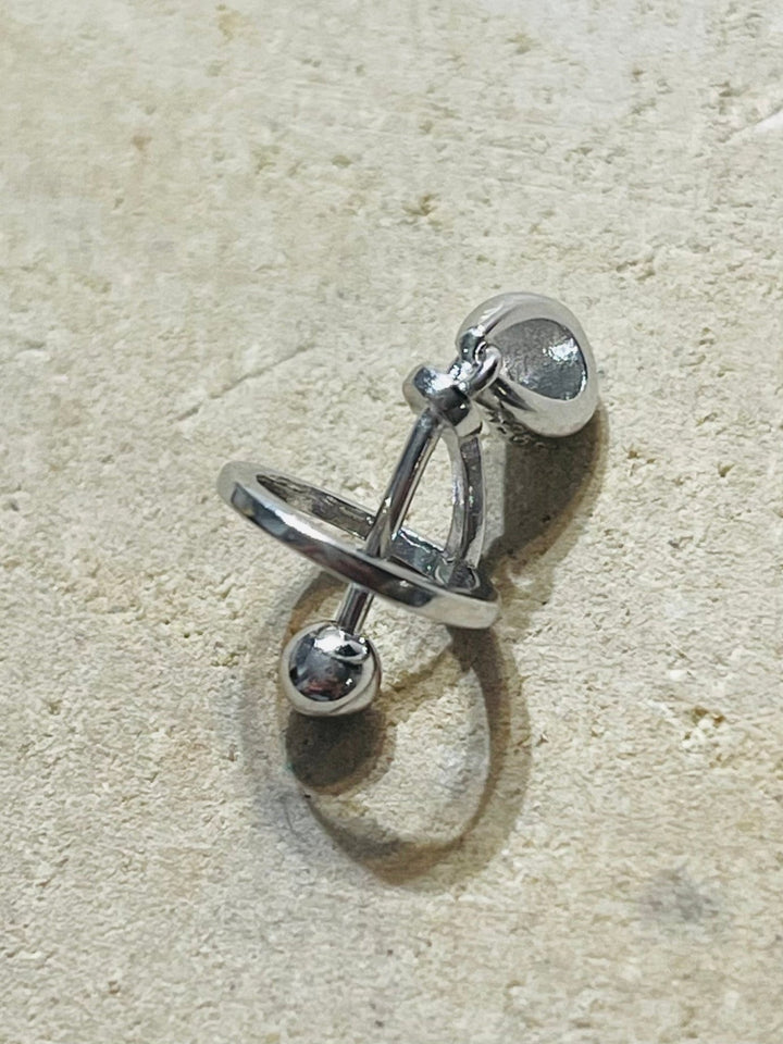 Pendentif en argent 925 pour perle de son choix - Les bijoux de Théa