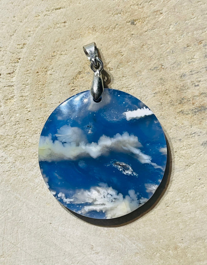 Pendentifs en Agate Plume au choix (1) - Les bijoux de Théa