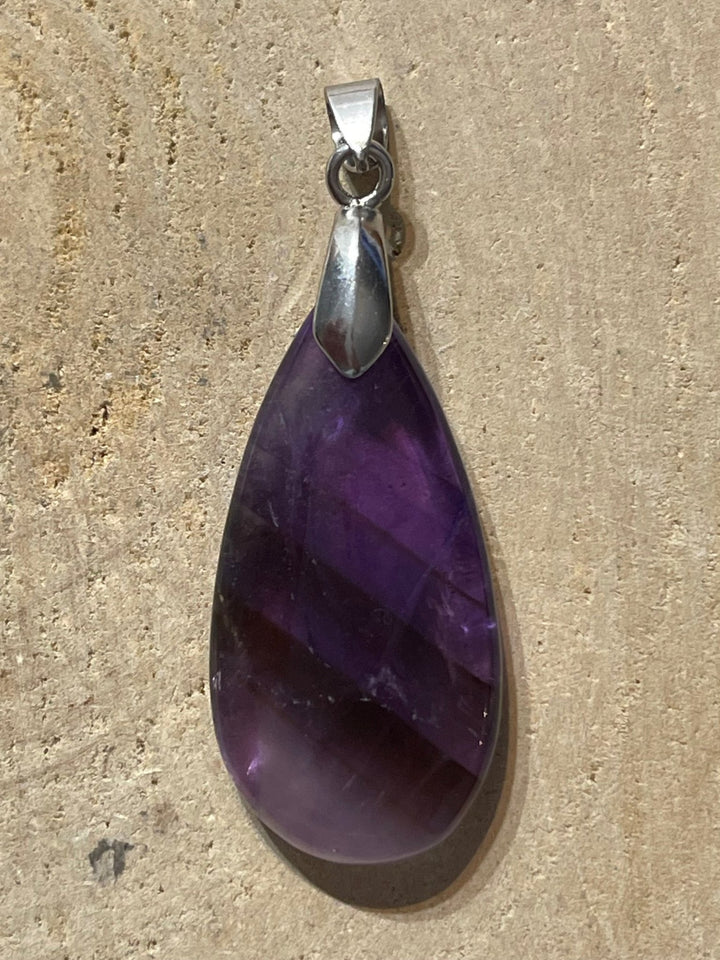 Pendentifs en Améthyste au choix (3) - Les bijoux de Théa